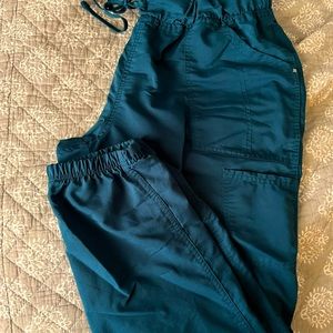 Teal scrub bottoms L